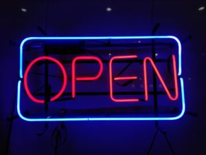 Neon Open Sign