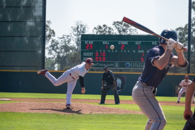 Baseball Pitcher Throwing To batter